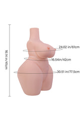 Joyotoy Rosaline BBW Big Boobs Ass Sex Doll Torso Adult Toy